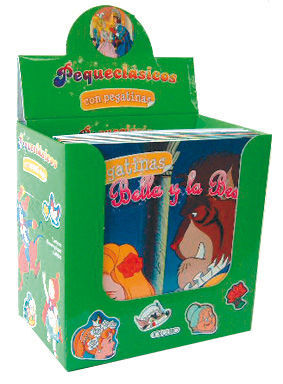 PEQUECLASICOS CON PEGATINAS (8 TIT.)