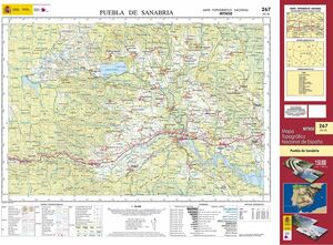 MTN 50. HOJA 267, PUEBLA DE SANABRIA
