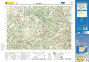 MTN 25. HOJA 73-I, DUARRÍA