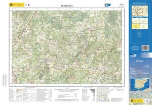 MTN 25. HOJA 73-III, PEDREDA