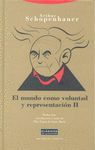 MUNDO COMO VOLUNTAD Y REPRESENTACIÓN, EL II