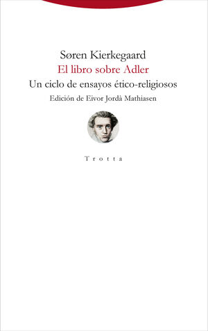 LIBRO SOBRE ADLER, EL