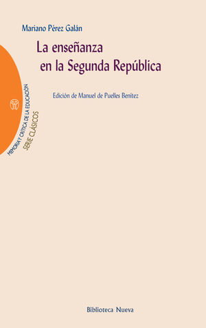 LA ENSEÑANZA EN LA SEGUNDA REPUBLICA