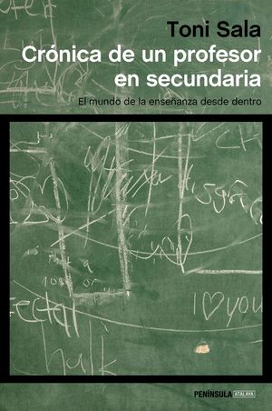 CRONICA DE UN PROFESOR EN SECUNDARIA. EL MUNDO DE LA ENSEÑANZA DESDE DENTRO