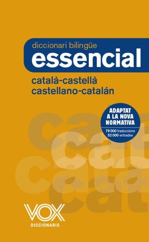 DICCIONARI ESSENCIAL CASTELLANO-CATALAN / CATALA-CASTELLA