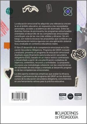 EL DESARROLLO DE LA COMPETENCIA EMOCIONAL EN LA EDUCACIÓN SECUNDARIA OBLIGATORIA