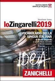 LO ZINGARELLI 2019