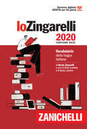 LO ZINGARELLI 2020 (VERSIONE BASE). VOCABOLARIO DELLLA LINGUA ITALIANA