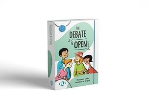 THE DEBATE IS OPEN! (B1) ILLUSTRATED CARDS TO DEBATE IN ENGLISH