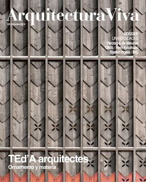 ARQUITECTURA VIVA Nº 220 (DICIEMBRE 2019)