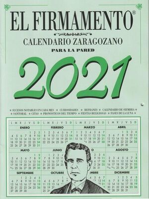 2021. CALENDARIO ZARAGOZANO PARED