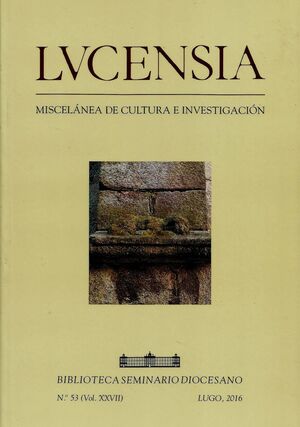 53. LUCENSIA. MISCELANEA DE CULTURA E INVESTIGACION