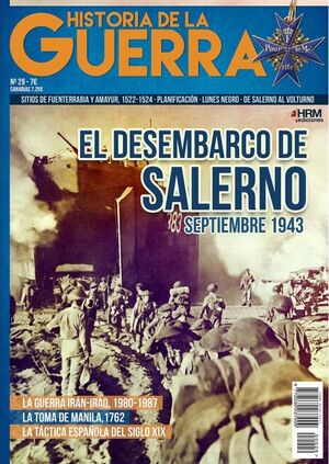 29 HISTORIA DE LA GUERRA.EL DESEMBARCO DE SALERNO SEPTIEMBRE 1943