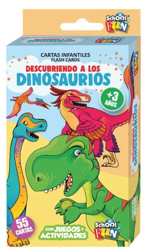 DINOSAURIOS, DESCUBRIENDO A LOS...(FLASH CARDS)