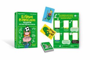 PACK EL FÚTBOL ES PARA LISTOS + POSTER , 6 CROMOS