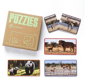 PUZZLES   WILD 12 PIEZAS