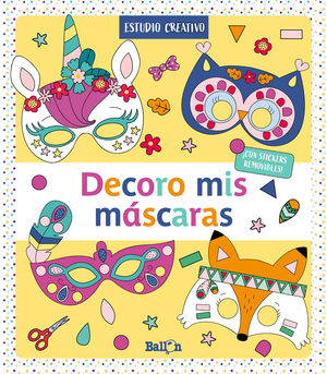 DECORO MIS MÁSCARAS  (AMARILLO)