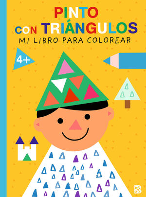 PINTO CON TRIÁNGULOS. MI LIBRO PARA COLOREAR