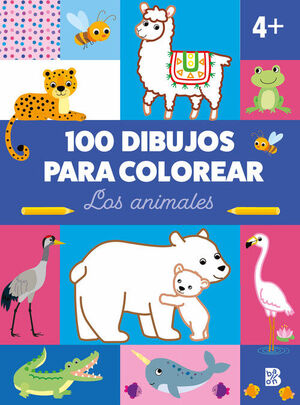 100 DIBUJOS PARA COLOREAR- LOS ANIMALES