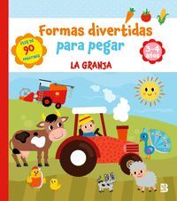 FORMAS DIVERTIDAS PARA PEGAR - LA GRANJA. 3-4 AÑOS
