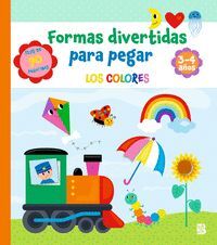 FORMAS DIVERTIDAS PARA PEGAR - LOS COLORES. 3-4 AÑOS