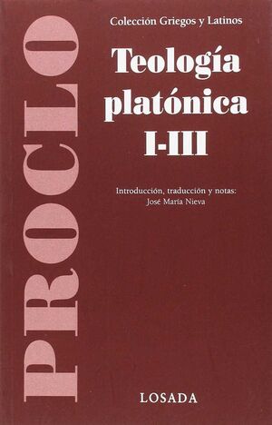 TEOLOGÍA PLATÓNICA I-III