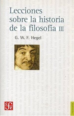 LECCIONES HISTORIA FILOSOFIA, 3