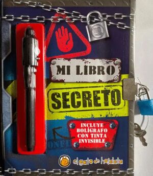 MI LIBRO SECRETO DIARIO + BOLIGRAFO TINTA INVISIBLE)