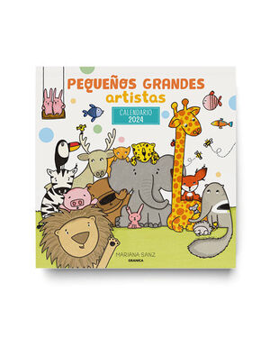 PEQUEÑOS GRANDES ARTISTAS 2024, CALENDARIO DE PARED