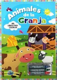ANIMALES DE LA GRANJA. MIS LIBROS PARA COLOREAR