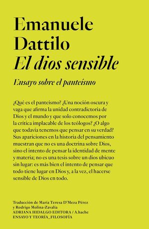 EL DIOS SENSIBLE