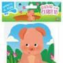 BAÑAR A UN CERDITO. ANIMALITOS AL AGUA