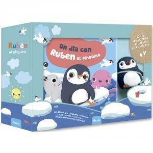 UN DÍA CON RUBÉN EL PINGÜINO. (PACK LIBRO BAÑO+MUÑECO)