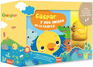 LIBRO DE BAÑO. GASPAR Y AMIGOS EN LA CHARCA