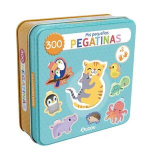 CRIAS DE ANIMALES. MIS PEQUEÑAS PEGATINAS (CAJA METALICA)