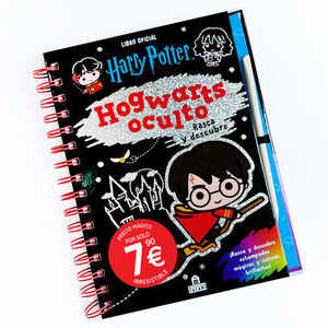 HARRY POTTER. HOGWARTS OCULTO  (RASCA Y DESCUBRE)