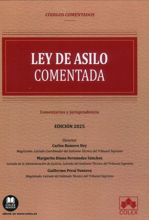 LEY DE ASILO . CÓDIGO COMENTADO 2025