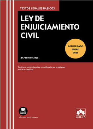 LEY DE ENJUICIAMIENTO CIVIL 2026