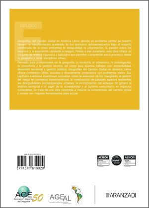 GEOGRAFÍAS DEL CAMBIO GLOBAL EN AMÉRICA LATINA
