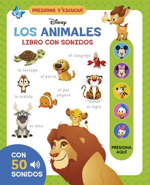 DISNEY. LIBRO CON SONIDOS. ANIMALES