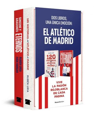 PACK 120 HISTORIAS DEL ATLETICO DE MADRID / ETERNOS SIMEONE Y ARA