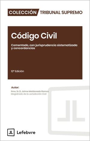 CODIGO CIVIL COMENTADO 12ª EDICION