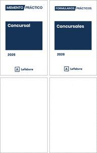 PACK MEMENTO CONCURSAL 2026 Y FORMULARIOS CONCURSALES 2026