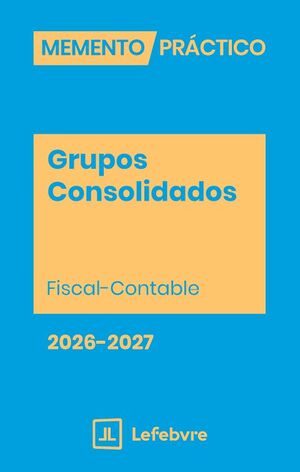 MEMENTO GRUPOS CONSOLIDADOS 2026-2027