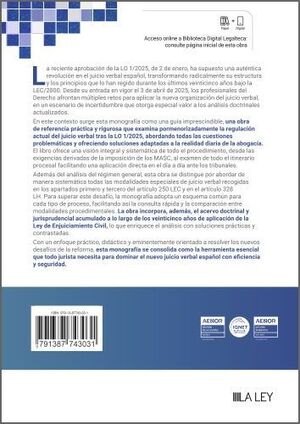 EL JUICIO VERBAL EN EL PROCESO CIVIL