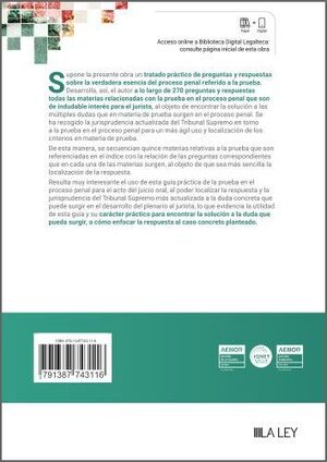 GUÍA PRÁCTICA DE LA PRUEBA EN EL PROCESO PENAL