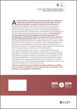 ACCIONES CIVILES (4 TOMOS)