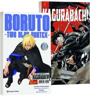 BORUTO: TWO BLUE VORTEX Nº 04  + KAGURABACHI Nº 01