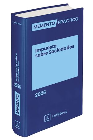 MEMENTO IMPUESTO SOBRE SOCIEDADES 2026
