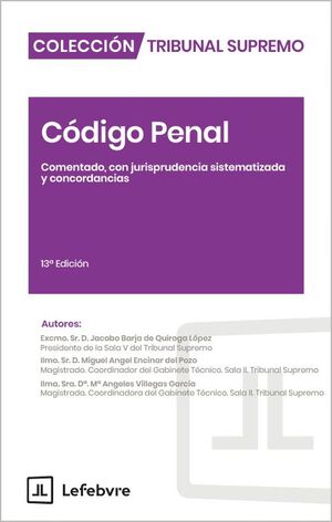CÓDIGO PENAL COMENTADO 13ª EDICIÓN